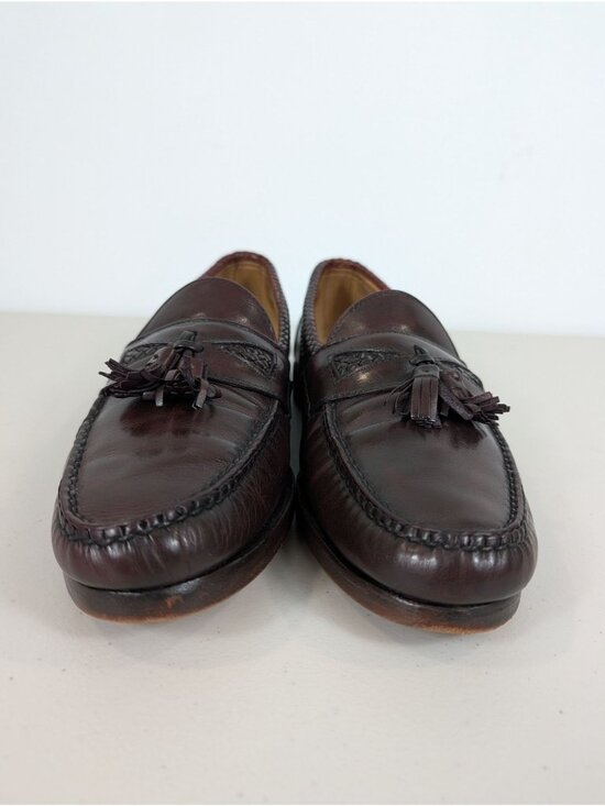 Allen Edmonds Maxfield leather brown loafer\'s men\'s size 12B main image 4